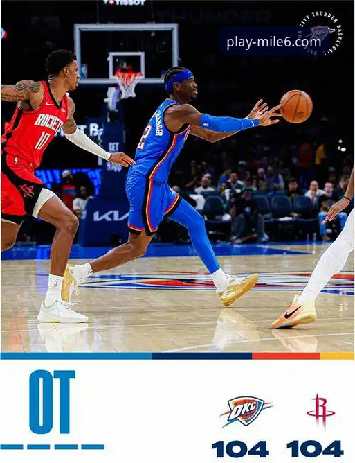 雷霆加时赛力克活塞：亚历山大47分封神之战，米乐M6体育平台体验报告